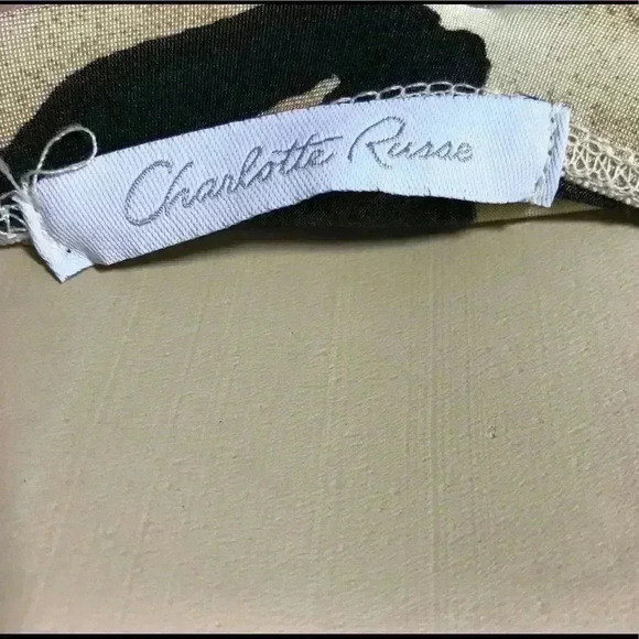 Charlotte Russe Women’s Animal Print Strapless Mini Dress - Picture 6 of 6